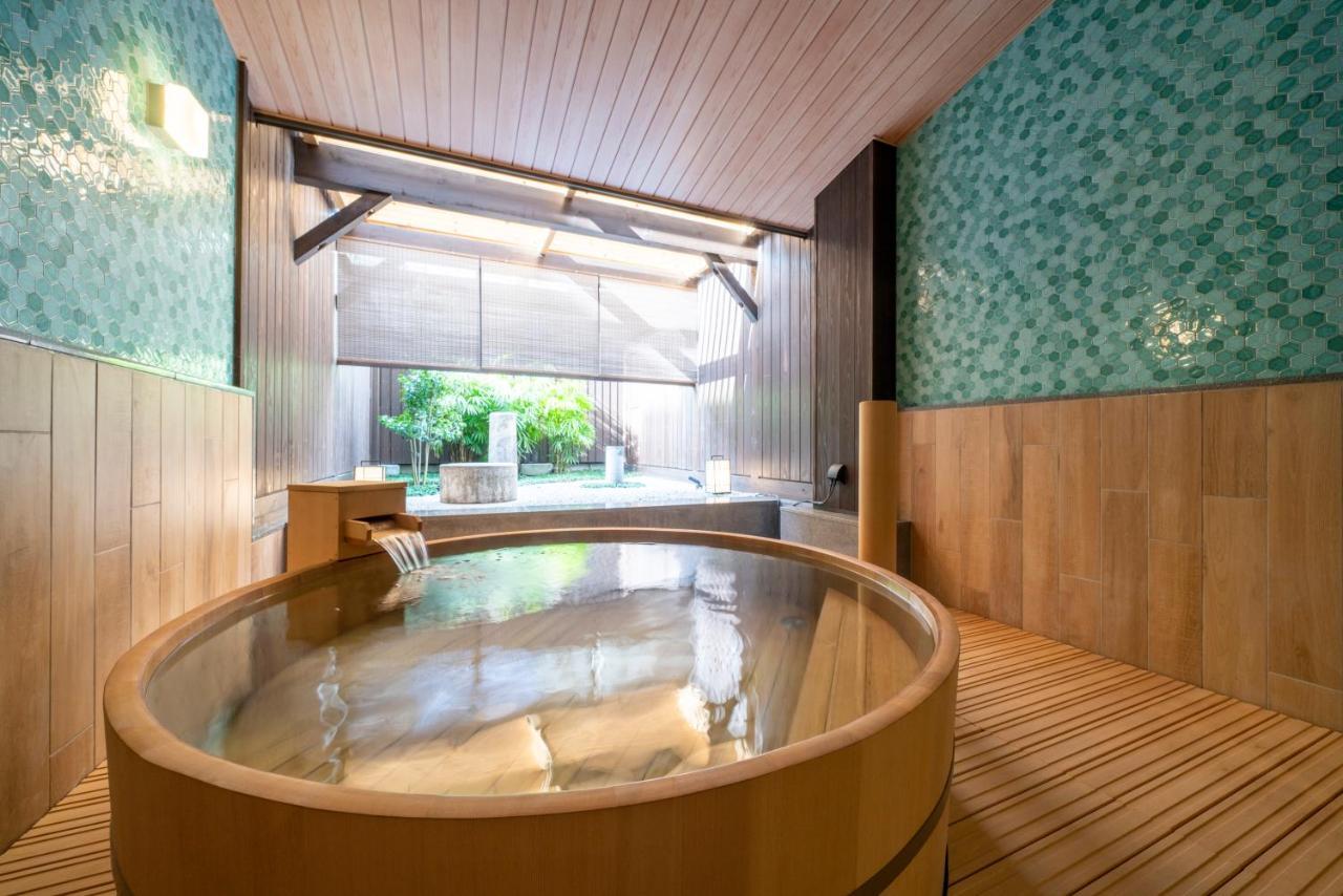 Kyoto Umekoij Kadensho Hotel Eksteriør billede A modern onsen