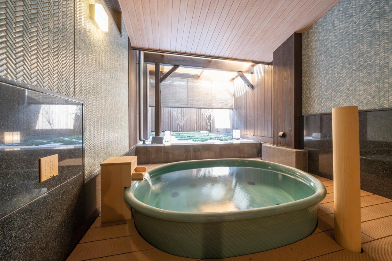 Kyoto Umekoij Kadensho Hotel Eksteriør billede A modern onsen