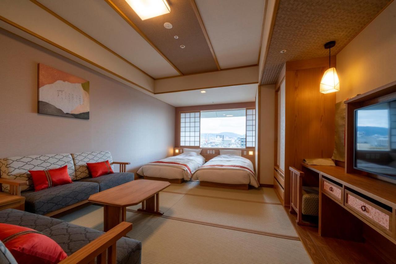 Kyoto Umekoij Kadensho Hotel Eksteriør billede A room at the hotel