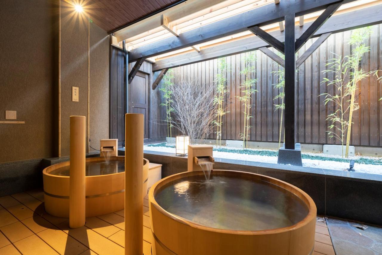 Kyoto Umekoij Kadensho Hotel Eksteriør billede A modern onsen
